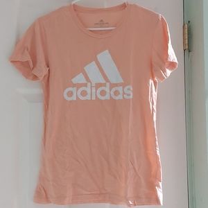 3/$30 NWOT Pink/Coral Adidas T Shirt